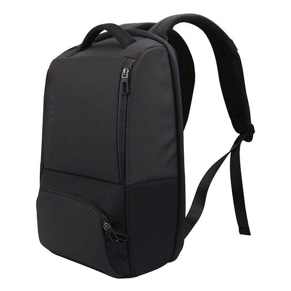 Rucksack for Laptop and Tablet with USB Output Bestlife 15&comma;6'' Black