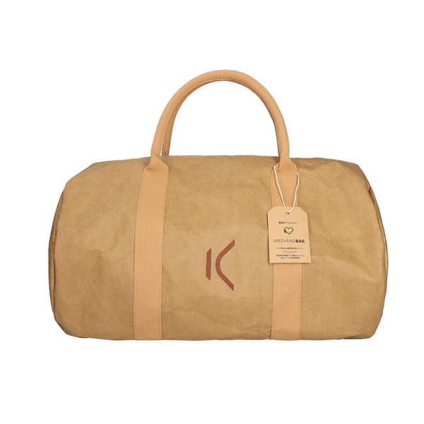 Sports Bag KSIX WeekendBag Eco-friendly kraft paper Brown